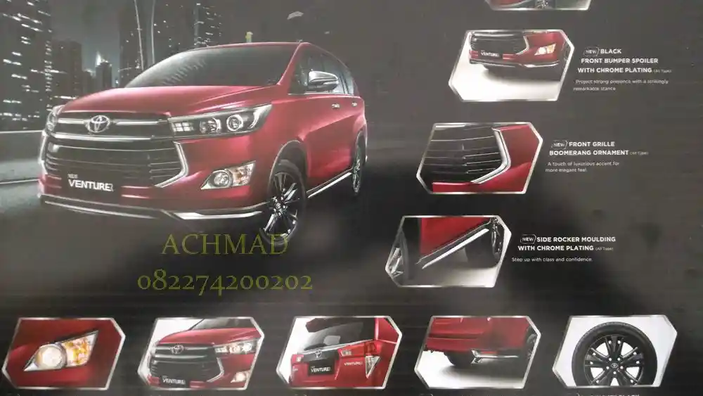Foto - Innova Venturer Pilih Merah Sebagai Hero Color, Ini Pilihan Warna Lengkapnya