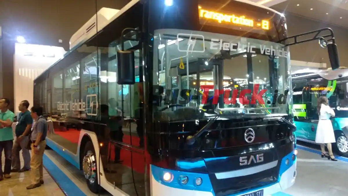 Foto - TransJakarta Tambah 200 Bus Listrik Tahun Ini 