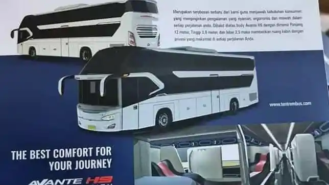 Bus - Ini Bocoran Sleeper Bus dan Ultra High Deck Dari Tentrem