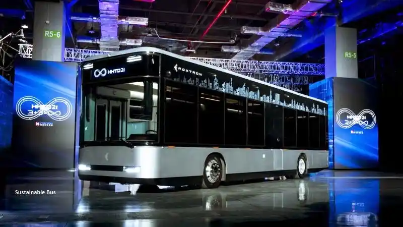 Bus - Pabrikan Taiwan Pasok Komponen Bus Listrik Mitsubishi Fuso