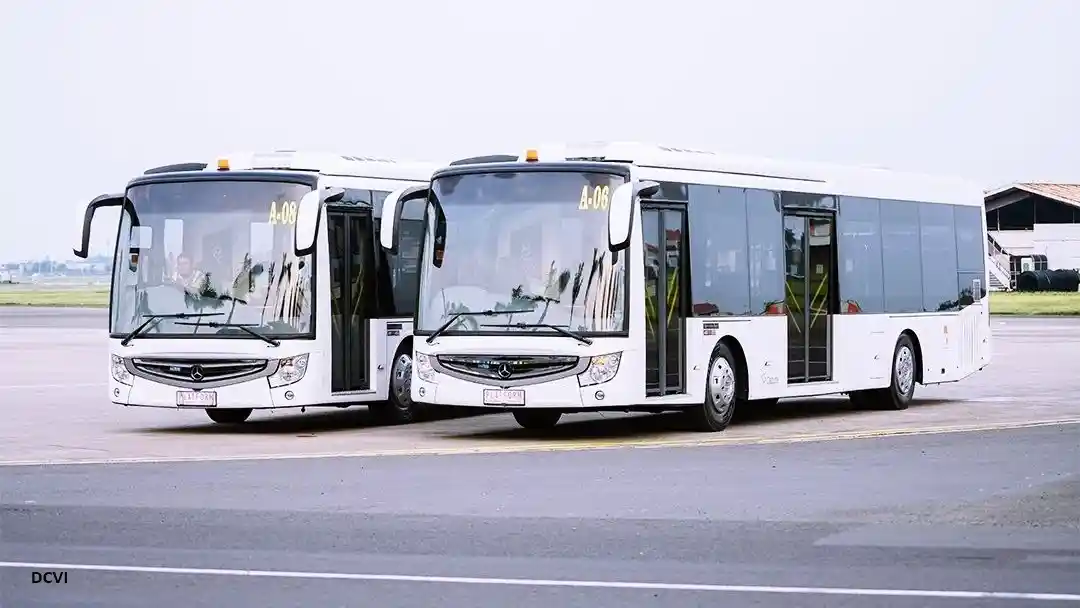 Bus - DCVI Serahkan Platform Bus Bandara Soetta