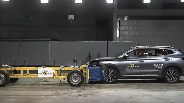 Crash Test - VIDEO: Crash Test BYD Seal-U (Euro NCAP)