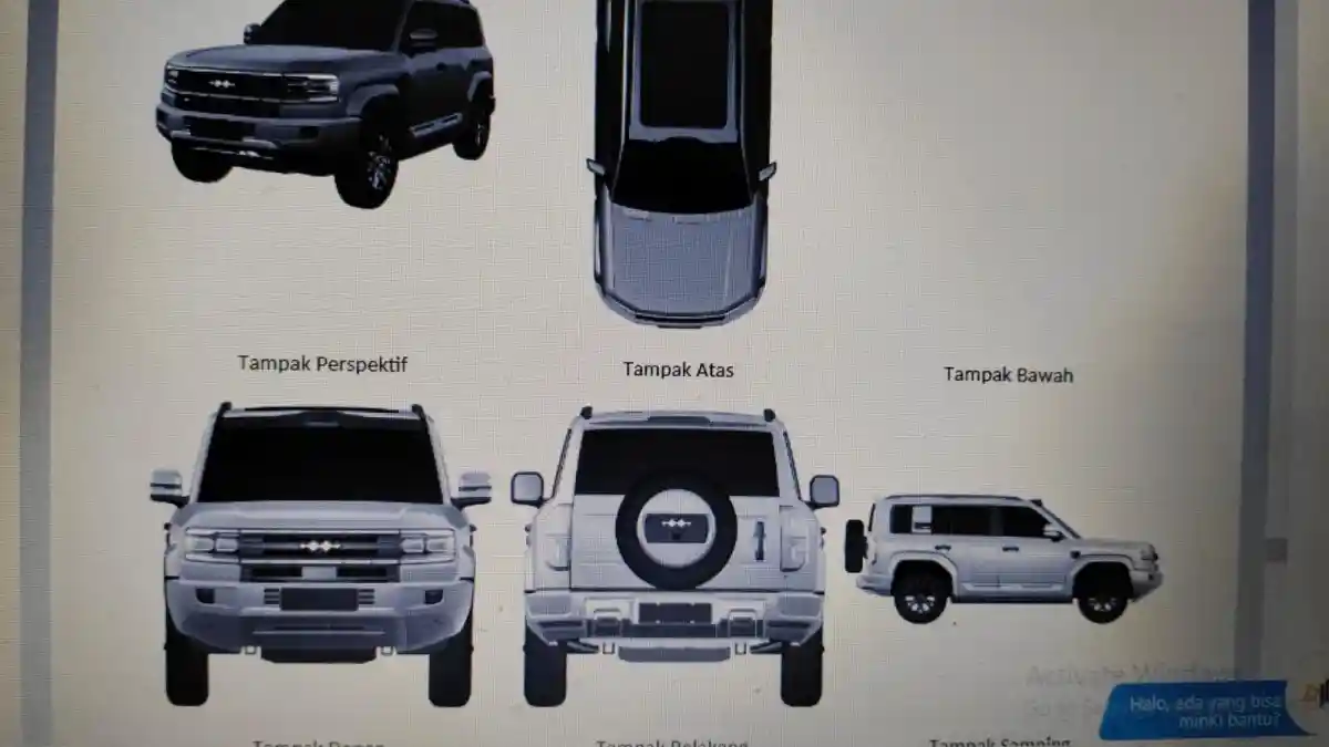 Foto - BYD Segera Merilis SUV Jago Offroad Untuk Pasar Indonesia, Intip Bocorannya