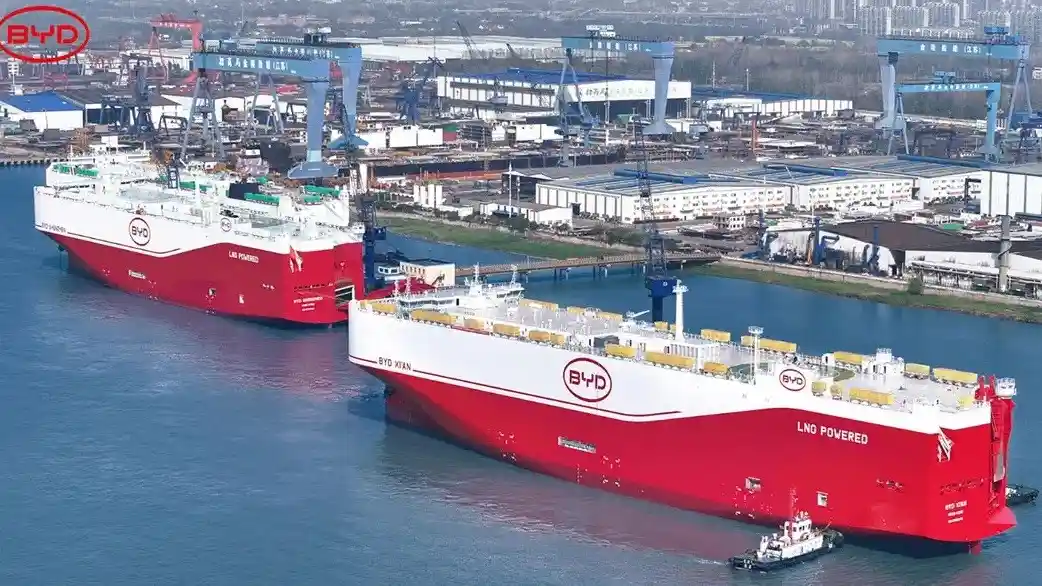 Foto - Punya Kapal Banyak, BYD Memungkinkan Membawa Mobil Ekspor Banyak Lebih Terjangkau