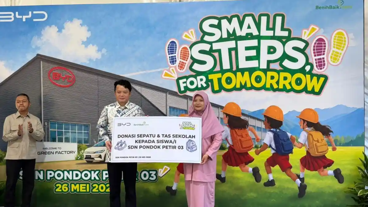 Foto - Begini Cara BYD Memperkenalkan Teknologi Mereka Kepada Anak-Anak