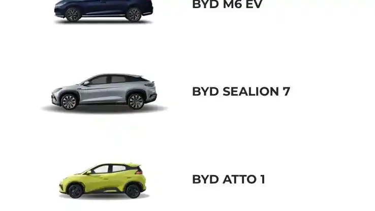 Foto - Detik-Detik Peluncuran Mobil Baru BYD Di Indonesia
