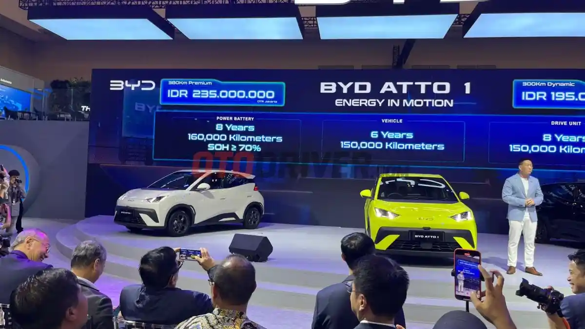 Foto - BYD Atto 1 Meluncur Di GIIAS, Harga Mulai 195 Juta Dan Jadi EV Termurah BYD Saat Ini