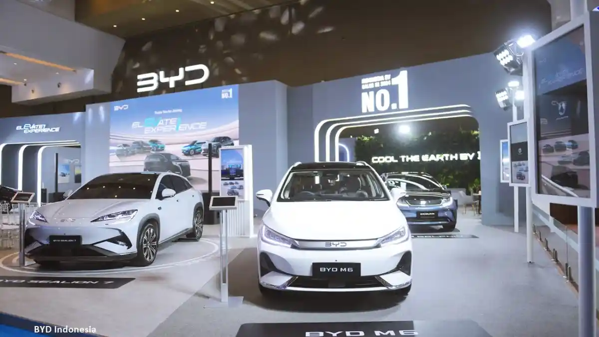 Berita - BYD Kuasai Separuh Penjualan Mobil Listrik Di Indonesia