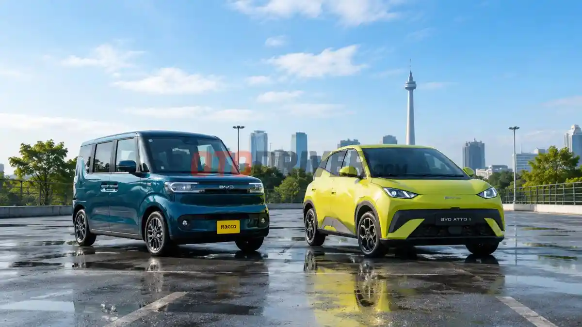 Foto - BYD Racco Berpeluang Hadir di Indonesia, Simak Perbandingannya Dengan Atto 1
