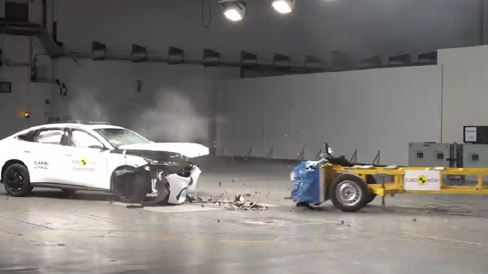 Foto - VIDEO: Crash Test BYD Seal 6 (Euro NCAP)