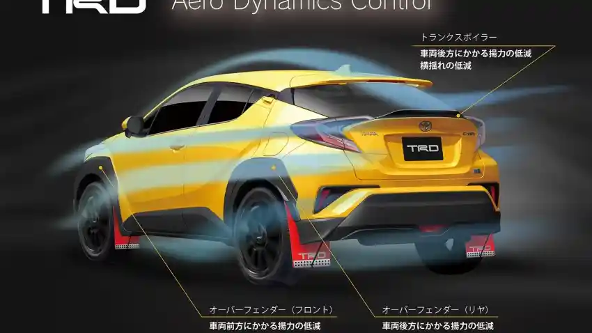 Foto - Toyota C-HR Versi TRD Dirilis, Tampang Sangar Tanpa Mesin Galak