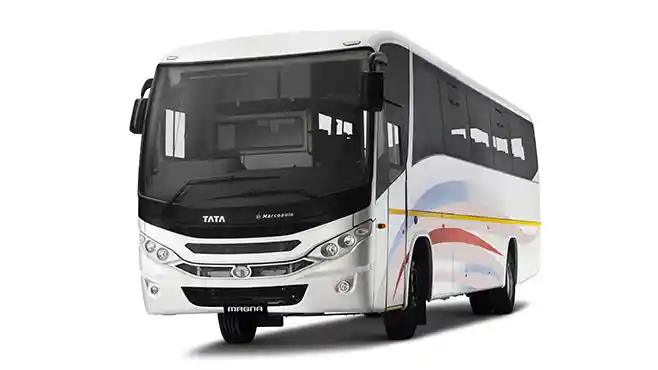 Bus - Magna, Bus Jarak Jauh Bermesin Depan Hasil Kolaborasi Tata Motors dan Marcopolo, Brasil