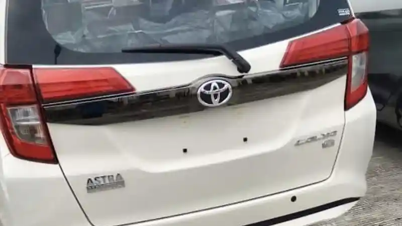 Foto - Wujud Toyota Calya Facelift Bocor!