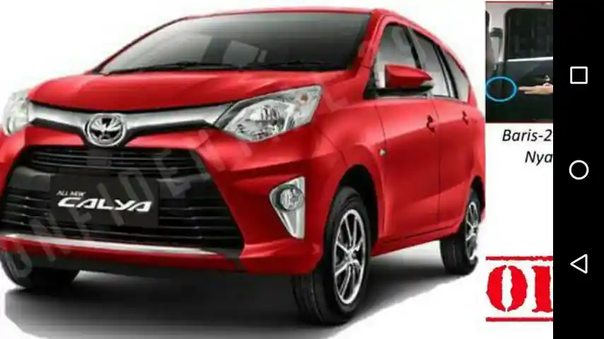 Berita - Gambar Resmi Toyota Calya Beredar!