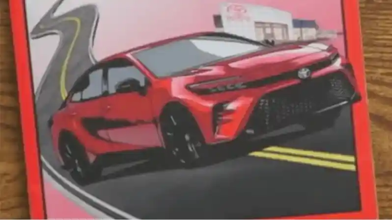 Foto - Toyota Tak Sengaja Bocorkan Wujud Camry Generasi Terbaru