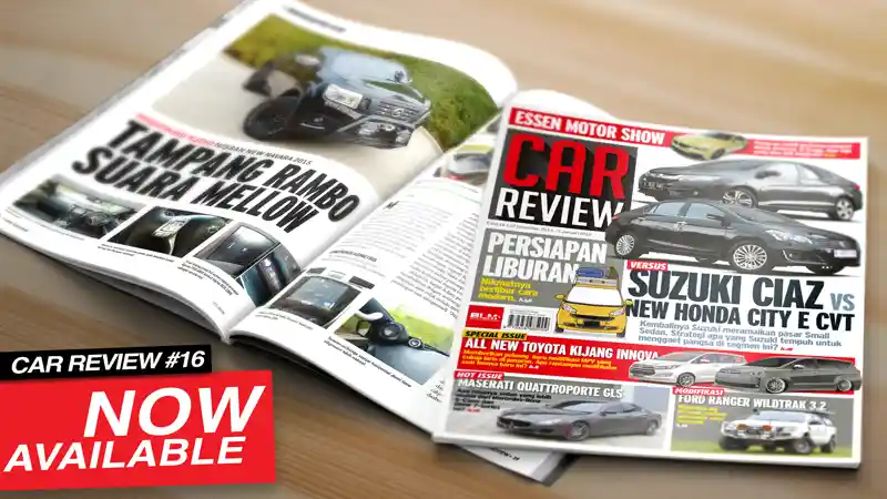 Majalah Car Review - Telah terbit, Majalah Car Review edisi 16.