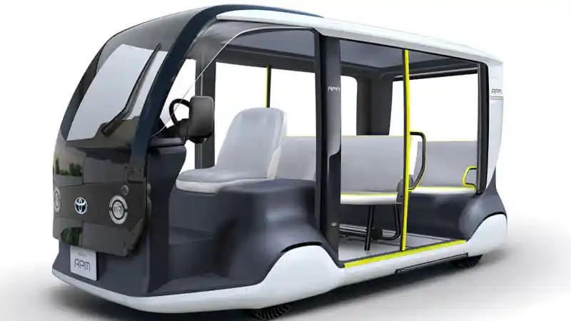 Foto - 'Bus Kucing' Buatan Toyota, Tenaganya Listrik