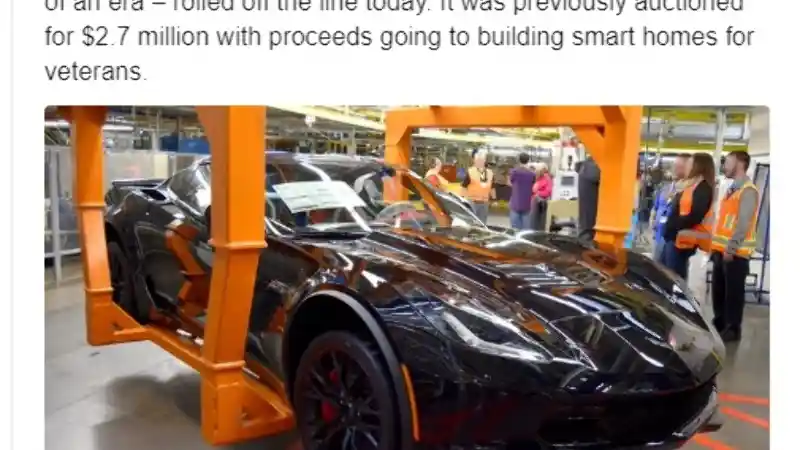 Foto - Chevrolet Corvette Bermesin Depan Selesai Kiprahnya?