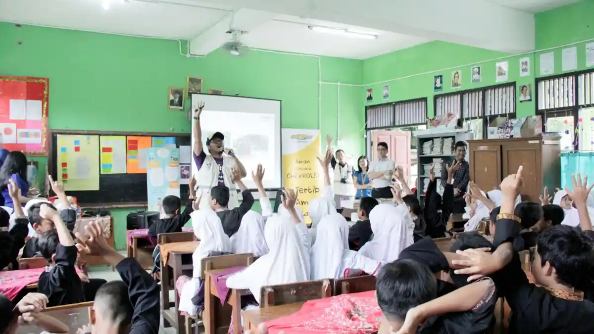Foto - Chevrolet Kembali Tanam Kesadaran Berlalulintas di Sekolah Dasar