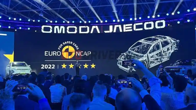 Foto - Chery Omoda 5 Sudah Kantongi Bintang Lima Uji Tabrak Euro NCAP