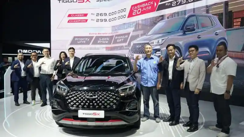 Berita - Chery Tiggo 5X Resmi Meluncur, Harga Mulai Dari Rp 249 Juta