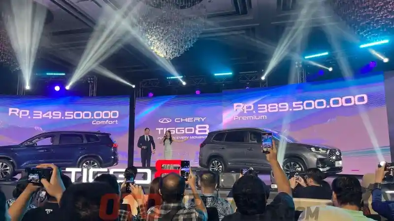 Foto - Ini Dia Harga Resmi Chery Tiggo 8, Setara Dengan LSUV Jepang