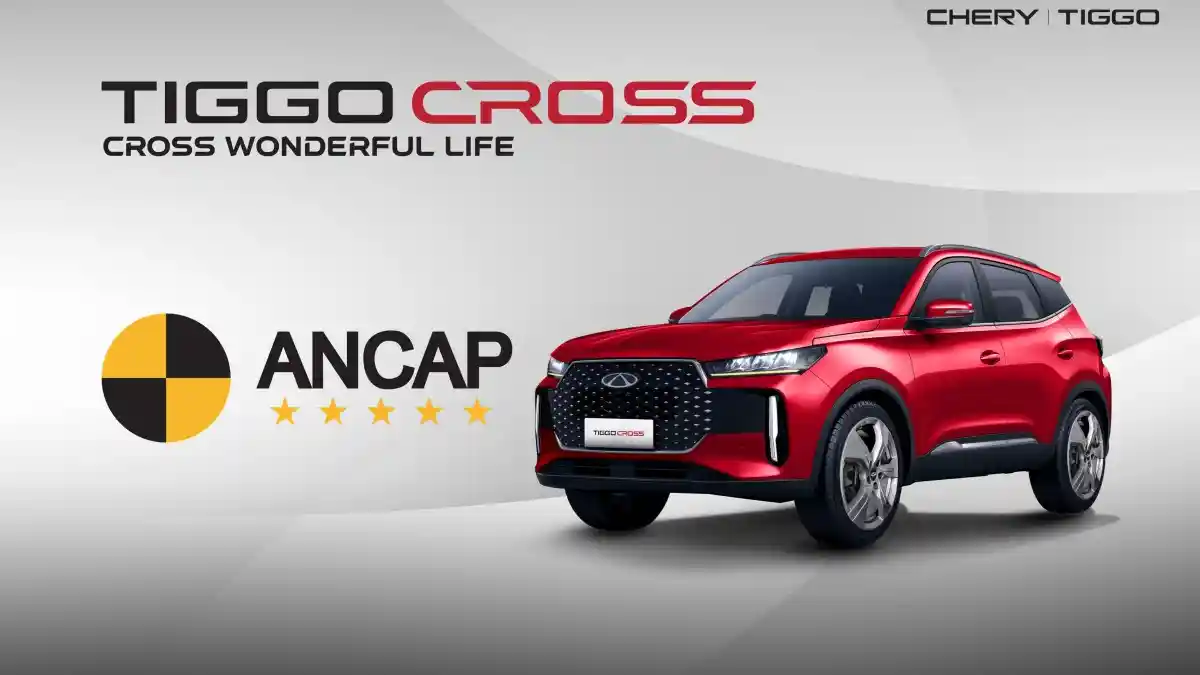 Foto - Chery Tiggo Cross, SUV Berbanderol Rp 200 jutaan Sabet Lima Bintang ANCAP