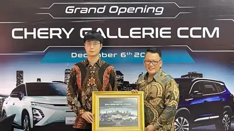 Foto - Produk J6 Laris Dipesan, Chery Perkuat Jaringan Dengan Hadirkan Dealer Ke-39 di Indonesia