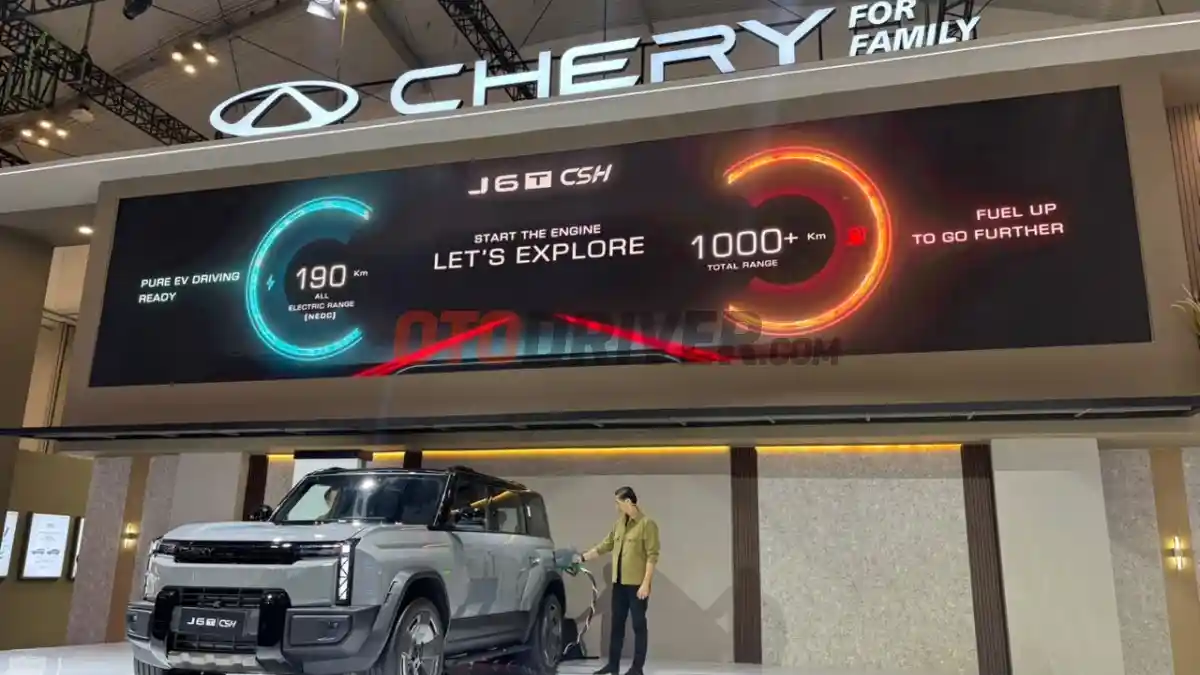 Foto - Chery J6T CSH Resmi Dijual, Bisa Tempuh Jarak Hingga 1.000 Km