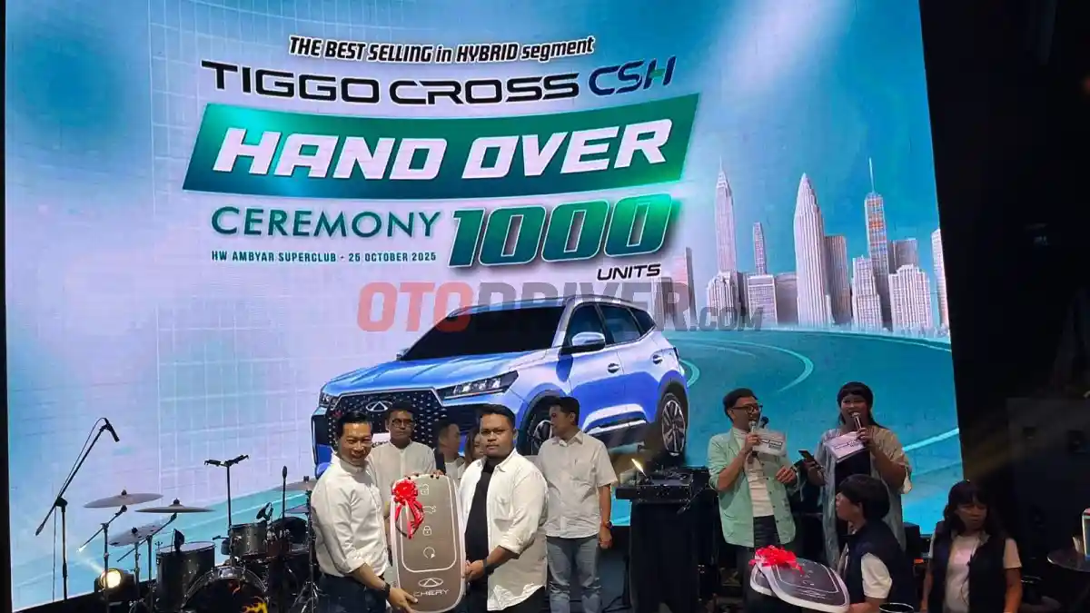 Foto - Chery Serahkan 1.000 Unit Tiggo Cross CSH Hybrid, Tegaskan Dominasi di Segmen Hybrid SUV