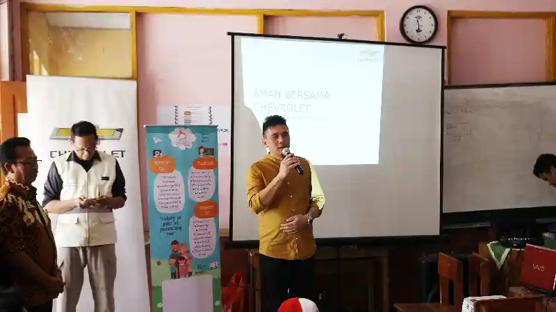 Foto - Chevrolet Tanamkan Keselamatan Berkendara Pada Siswa Sekolah Dasar