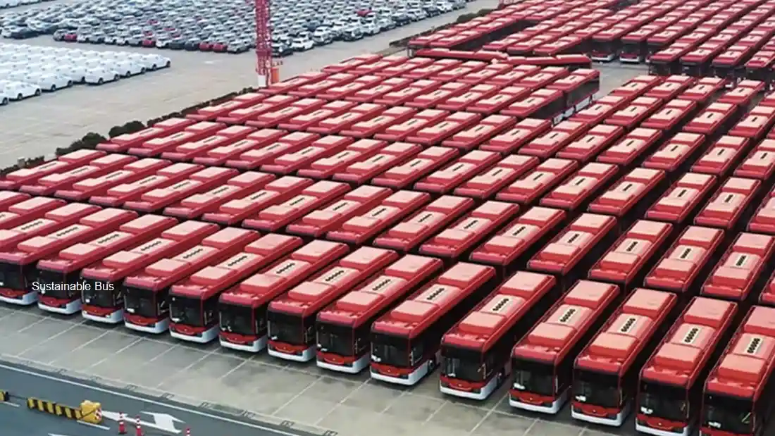 Berita - Ribuan Bus Listrik Tiongkok Beroperasi Di Amerika Latin