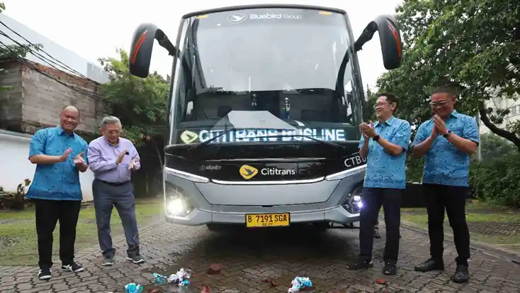 Berita - Cititrans Busline Melengkapi Pelayanan AKAP dari Bluebird Group dengan Standar Nyaman Indonesia