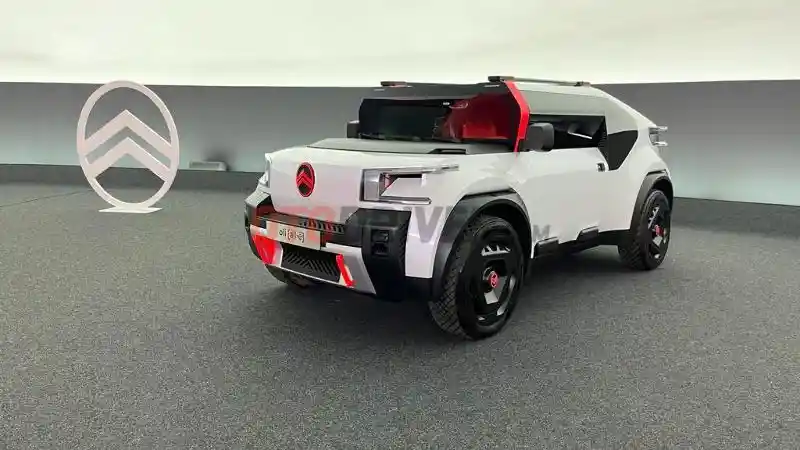 Berita - Bertemu Dengan Citroen Oli, Mobil Pikap Listrik Konsep Gambot Tapi Ringan! (7 Foto)