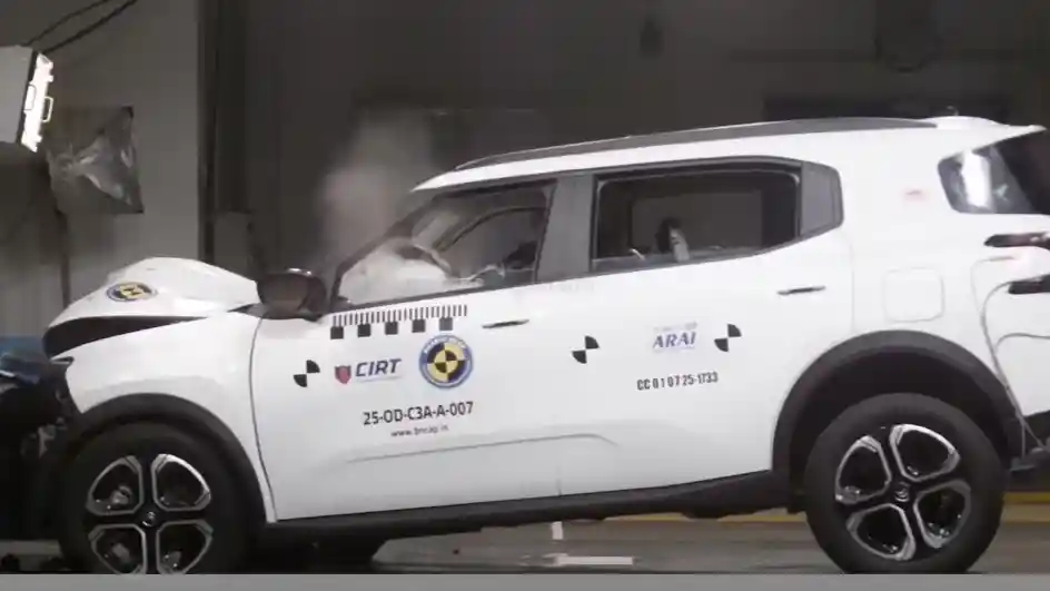 Crash Test - VIDEO: Crash Test Ciroen C3 Aircross