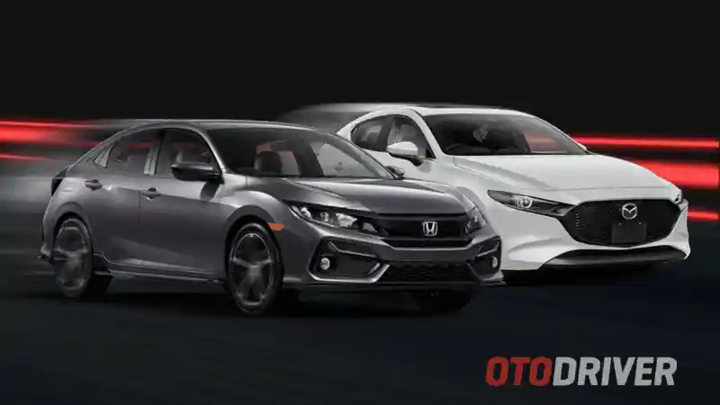 Komparasi - Komparasi Spek Honda Civic Hatchback RS VS Mazda 3