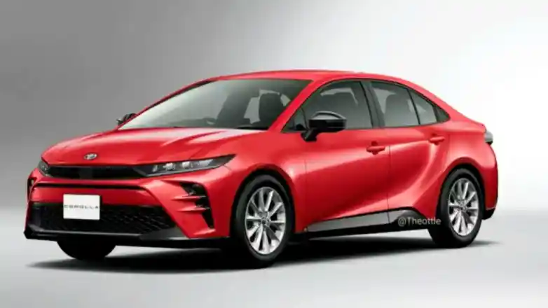 Foto - Begini Wujud Toyota Corolla Generasi Terbaru?