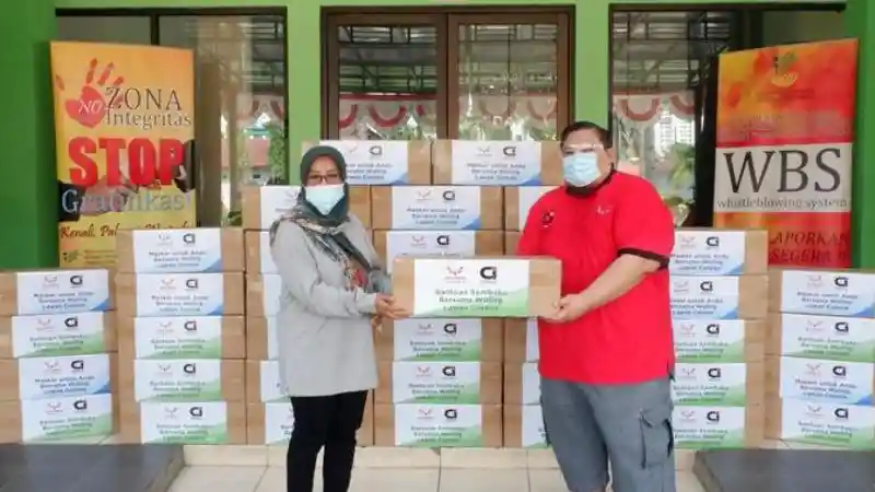 Foto - Aksi Nyata Komunitas Baru Wuling di Tengah Pandemi