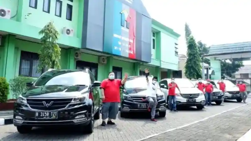Foto - Aksi Nyata Komunitas Baru Wuling di Tengah Pandemi