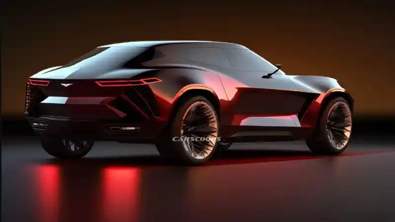 Foto - Chevrolet Corvette SUV Adalah Sebuah EV Murni?