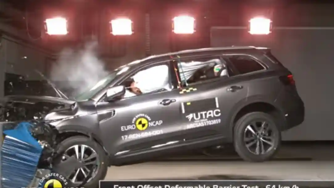 Foto - VIDEO: Crash Test Renault Koleos 2017 (Euro NCAP)