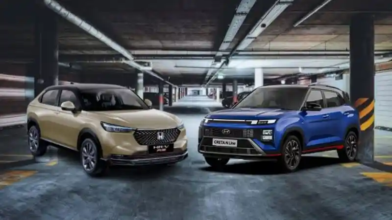 Komparasi - Komparasi Tenaga Mesin Honda HR-V Turbo RS vs Hyundai Creta N-Line Turbo
