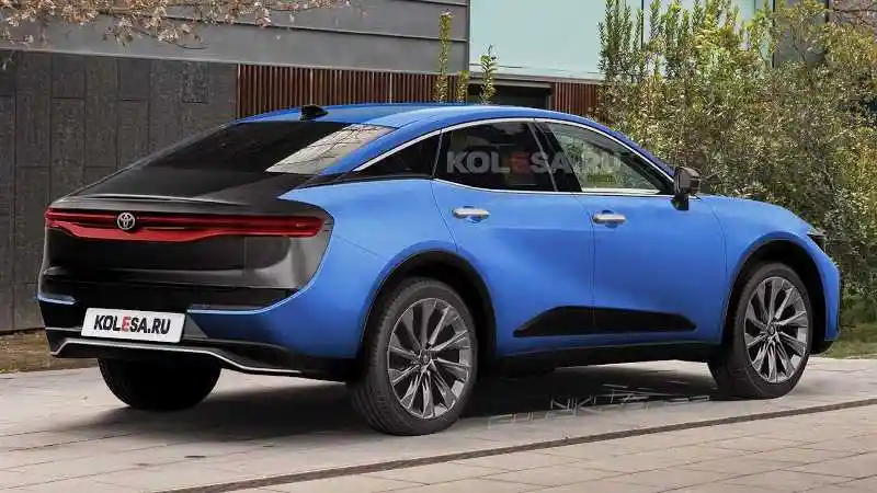 Foto - Toyota Crown Generasi Terbaru Hadir Dalam Render Digital