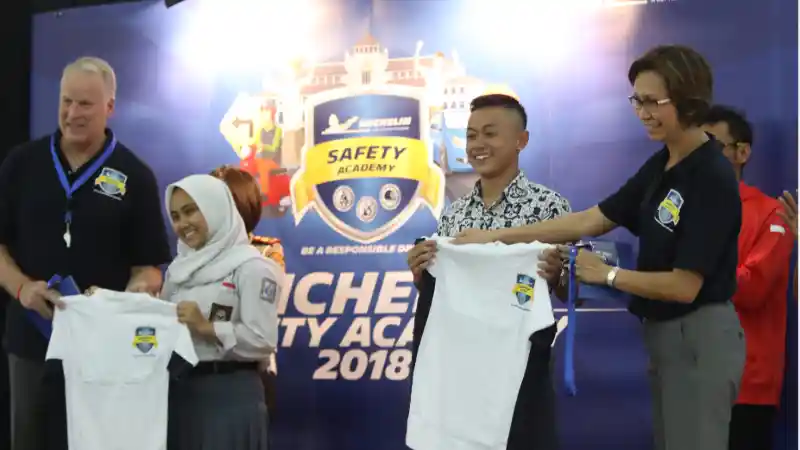 Berita - Michelin Edukasi Siswa SMA Agar Jadi Pengendara Pelopor Keselamatan