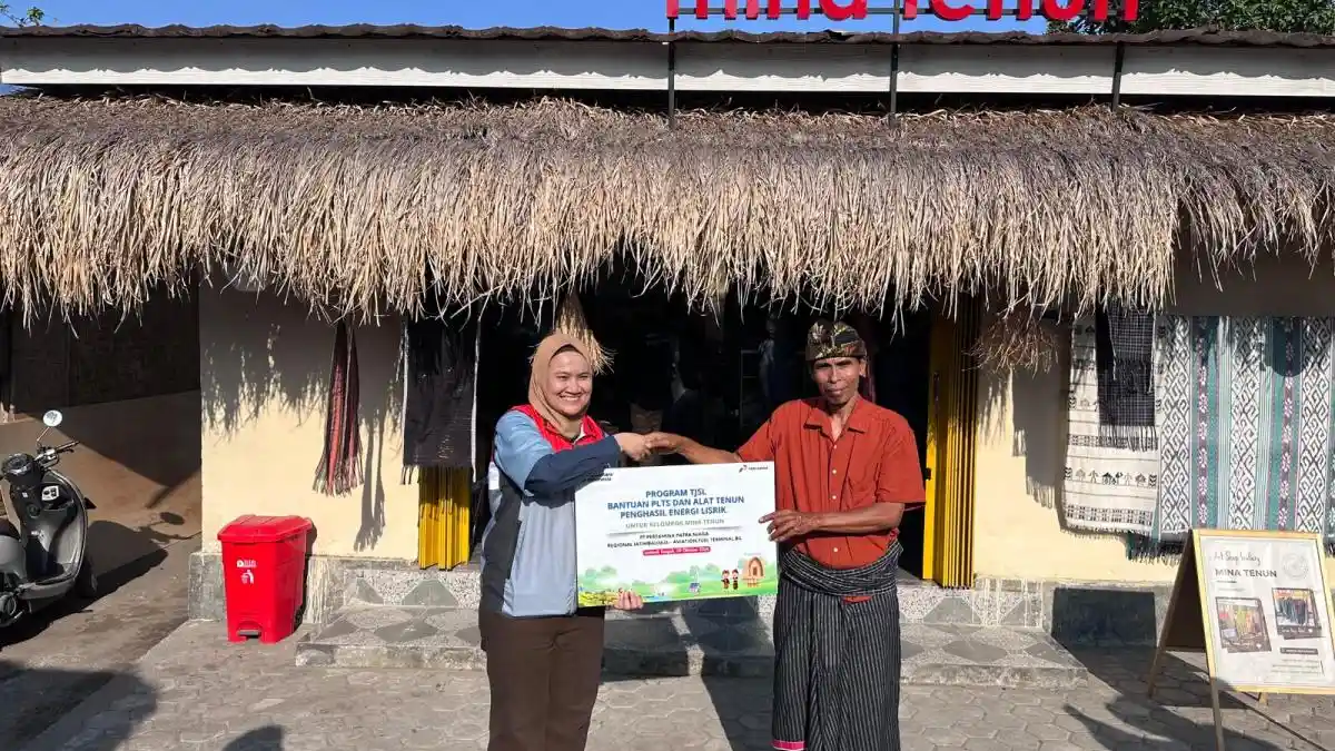 Foto - Dari Tenaga Penenun Kain Bisa Menghasilkan Listrik Untruk Air Bersih