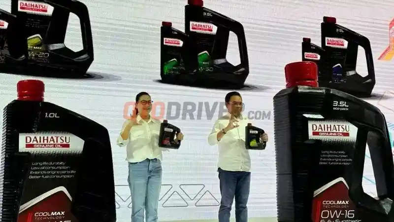 Berita - Oli Daihatsu Laku 2 Juta Liter, Kemasan Baru Jadi Refreshment