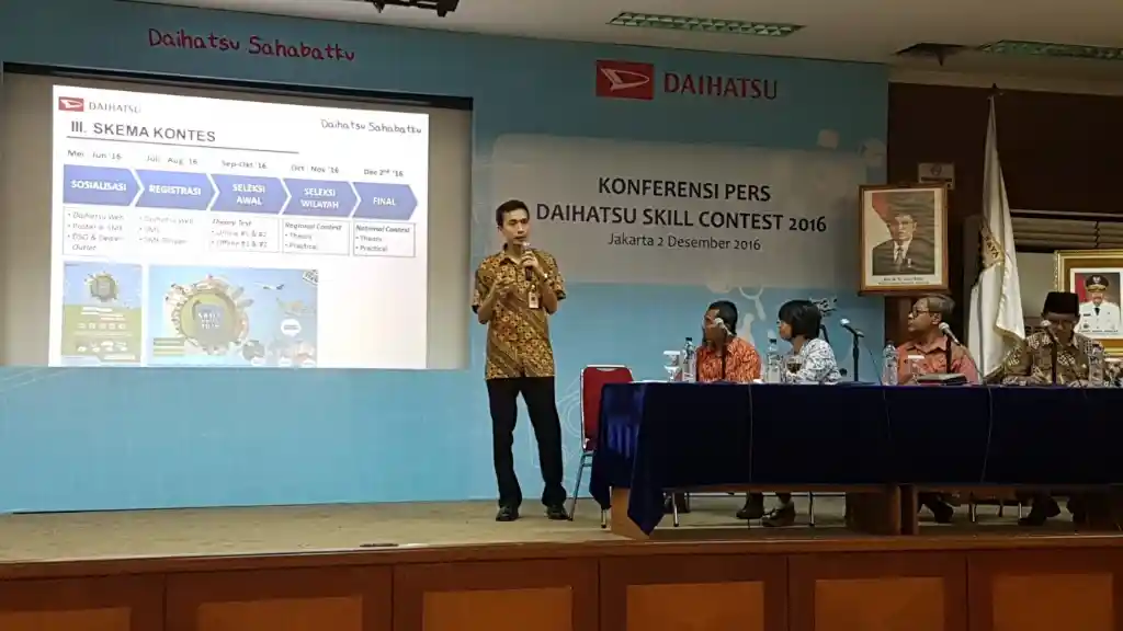 Foto - Peserta Membeludak, Daihatsu Sukses Gelar Skill Contest Untuk SMK