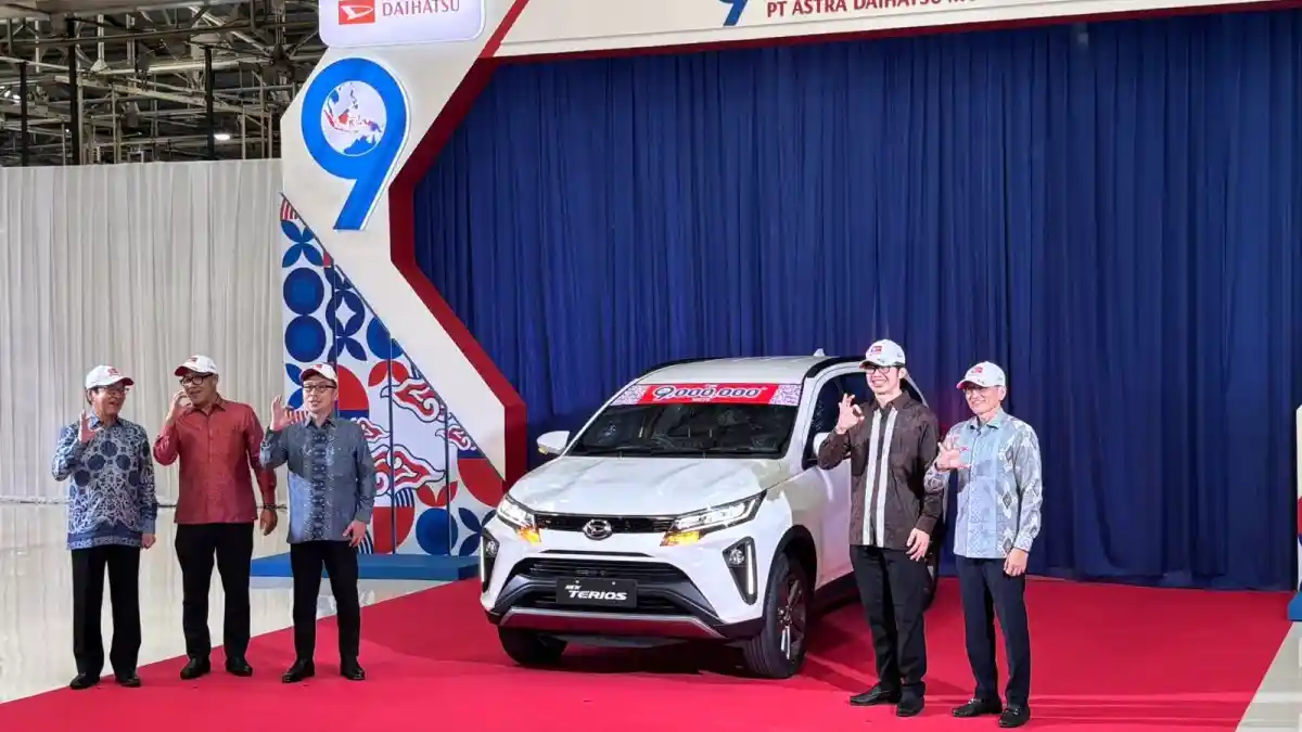 Berita - Daihatsu Rayakan 9 Juta Produksi, New Terios Jadi Simbol