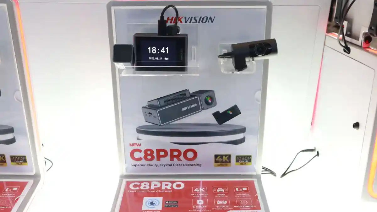 Foto - Hikvision Jual Dashcam Murah Tapi Canggih Di GIIAS Surabaya