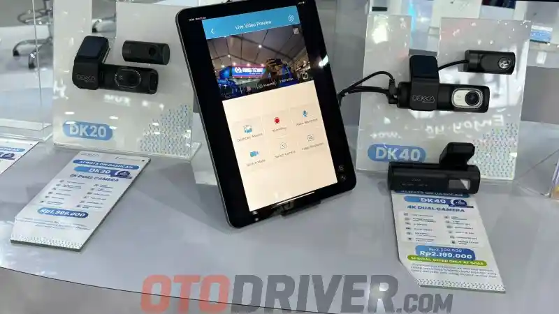 Foto - Super Spring Rilis Dashcam DEKKA Rp 800 Ribuan di GIIAS 2024, Lihat Promo Menariknya di Sini